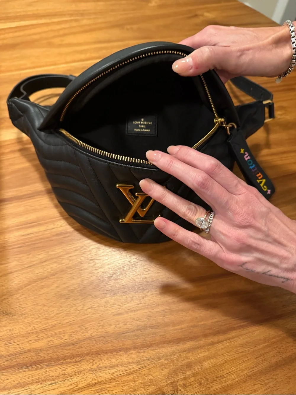 Louis Vuitton Virgil Abloh New Wave Noir Bumbag